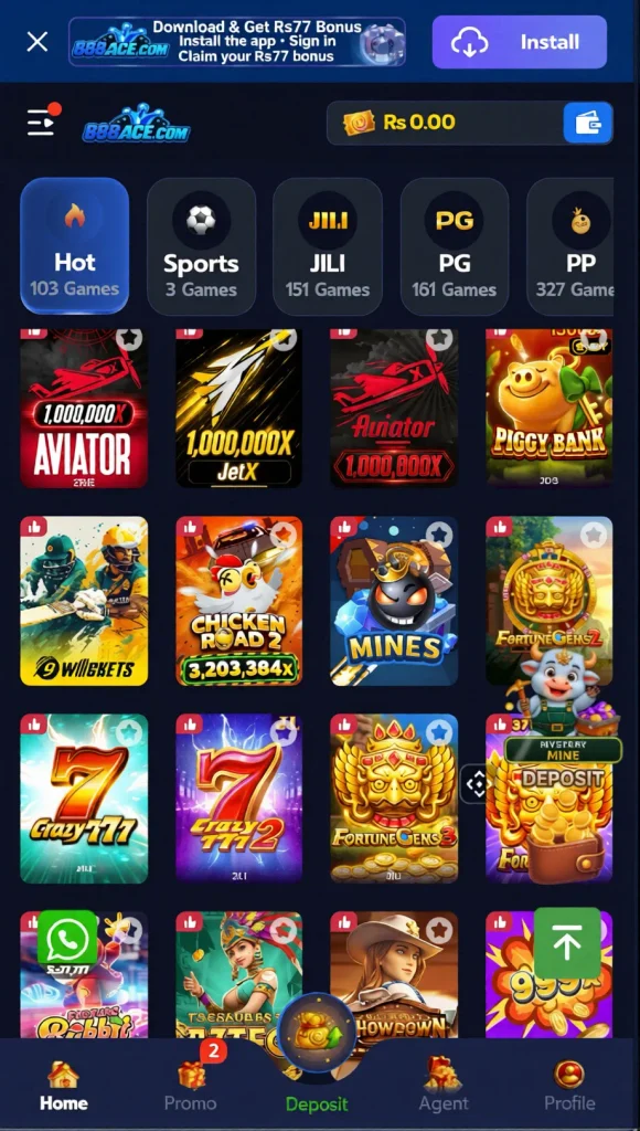 Download 888 ACE Game APK latest version for Android.