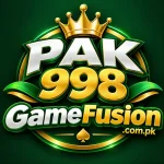 PAK998 Game logo with GameFusion branding