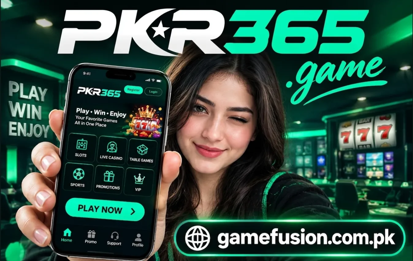 PKR365 gaming app interface